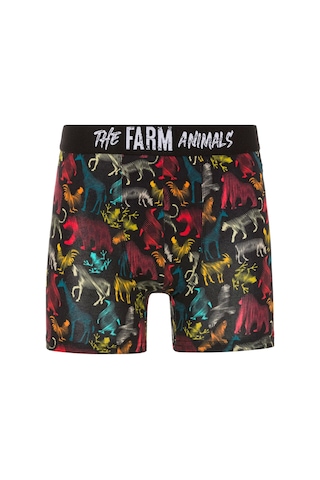 Farm Animals All Animals Desenli Boxer Çok Renkli