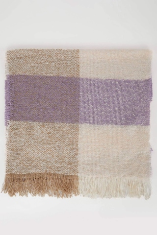 Defacto Kadın Kareli Atkı A6636ax24wnpr46 Mor