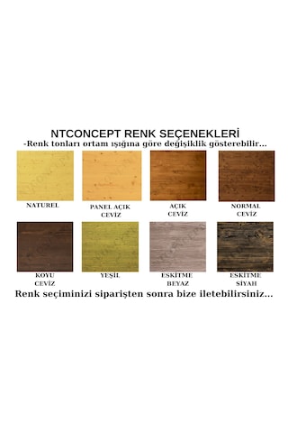 Ntconcept Farmlife Doğal Ahşap Masif Yemek Masası 85x220cm