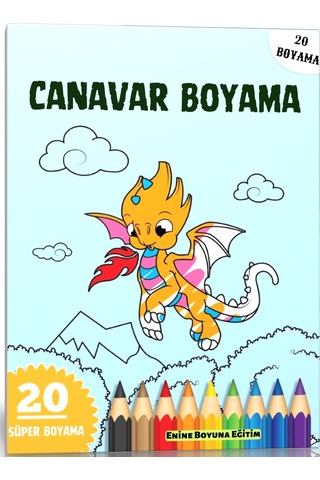 Hayal Gücünü Geliştiren Boyama Kitap Seti 11 Kitap