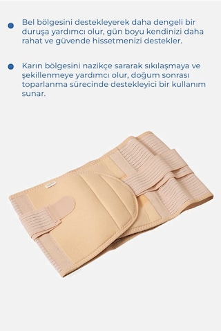 Mycey Babyjem - Doğum Sonrası Balenli Korse Ten S-M