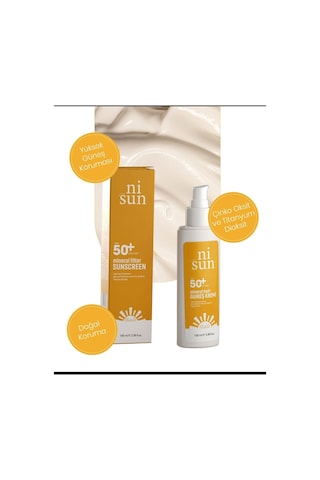 Elile Nisun Mineral Güneş Kremi SPF50+ 100 ML