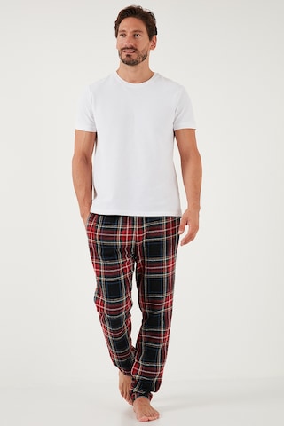 Buratti Erkek Pijama Altı 611pt00154 Siyah-kırmızı Siyah - Kırmızı