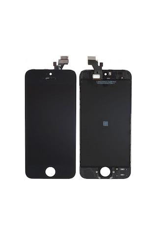 Teknonet İphone 5 Uyumlu Aa Kalite Lcd+dokunmatik+çıtalı - Siyah