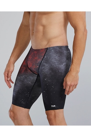 Tyr Durafast Elite Erkek Jammer Mayo - Starborne Siyah - Kırmızı