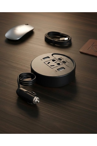 Çok Amaçlı Araç Power Charger Yüksek Verimli Güç Dönüştürücü Çok Renkli
