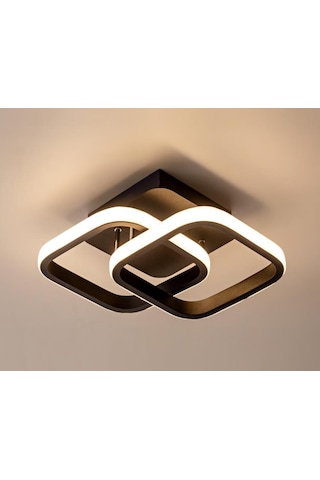 Eray Aydınlatma 9253 Plofonyer Siyah Led Avize