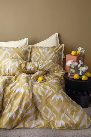 Tigres %60 Tencel Lyocell %40 Pamuk Dijital Saten Çift Kişilik Nevresim Takımı Çok Renkli