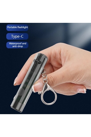 Cbtx Mns1 Mini Taşınabilir El Feneri Açık Acil Düdük Anahtarlık İle Kamp Yürüyüş Meşalesi