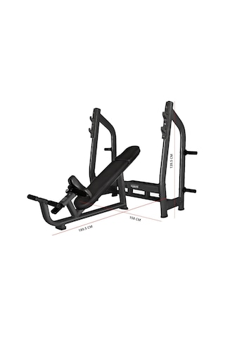 Max Life Olimpik Eğimli Incline Bench Press Sehpası