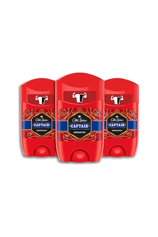 Old Spice Captain Erkek Stick Deodorant 3 x 50 ML Old Spice Captain Erkek Stick Deodorant 3 x 50 ML