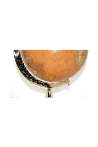 Pirinç Dünya Küre 47 Cm