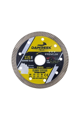 Dawreek Dt001cd 115mm Premium İnce Turbo Elmas Testere Porselen-seramik