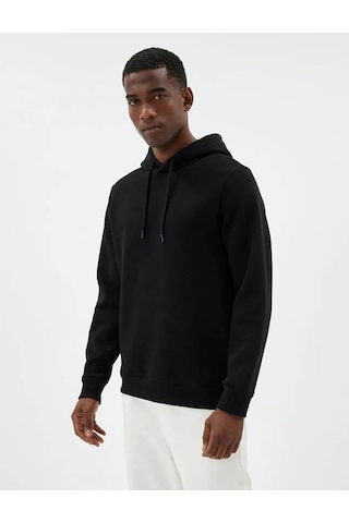Koton Erkek Sweatshirt Siyah 5wam70001mk 25ky59000107 Y5901 Siyah
