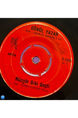 Gönül Yazar - Sevenler Ölmez / Rüzgâr Gibi Geçti 45'lik Plak