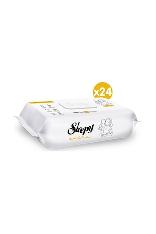 Sleepy Extra Islak Bebek Havlusu 24 X 70'Li