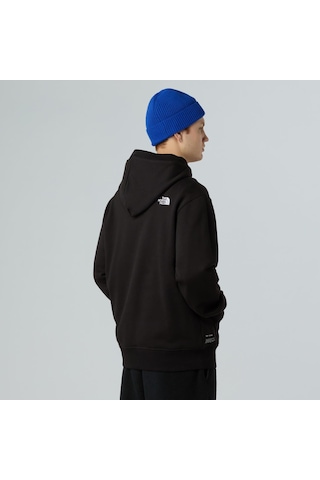 The North Face U Icon Relaxed Hooded Sweatshırt Nf0a8eu8jk31 Siyah