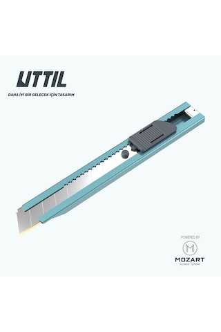 UTTIL Ptuk08-ex Cep Tipi Extreme Model 18 Mm Metal Maket Bıçağı