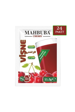 Mahbuba Vişne Aromalı Soğuk Toz İçecek 120x11.2gr