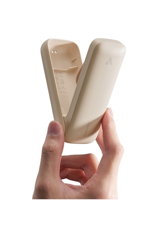 Aecooly Pf01 Katlanabilen Kompakt 3 Kademeli Portatif Soğutucu El Fanı Bej