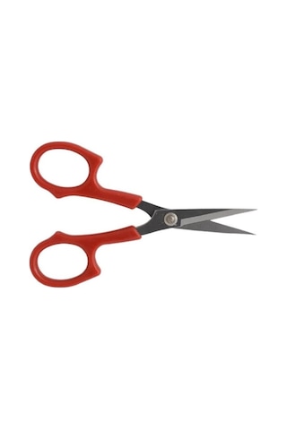 Fdmstar Fs-1663 Plastik Saplı Eğri Nakış Makası 4.5 İnç 12 Cm