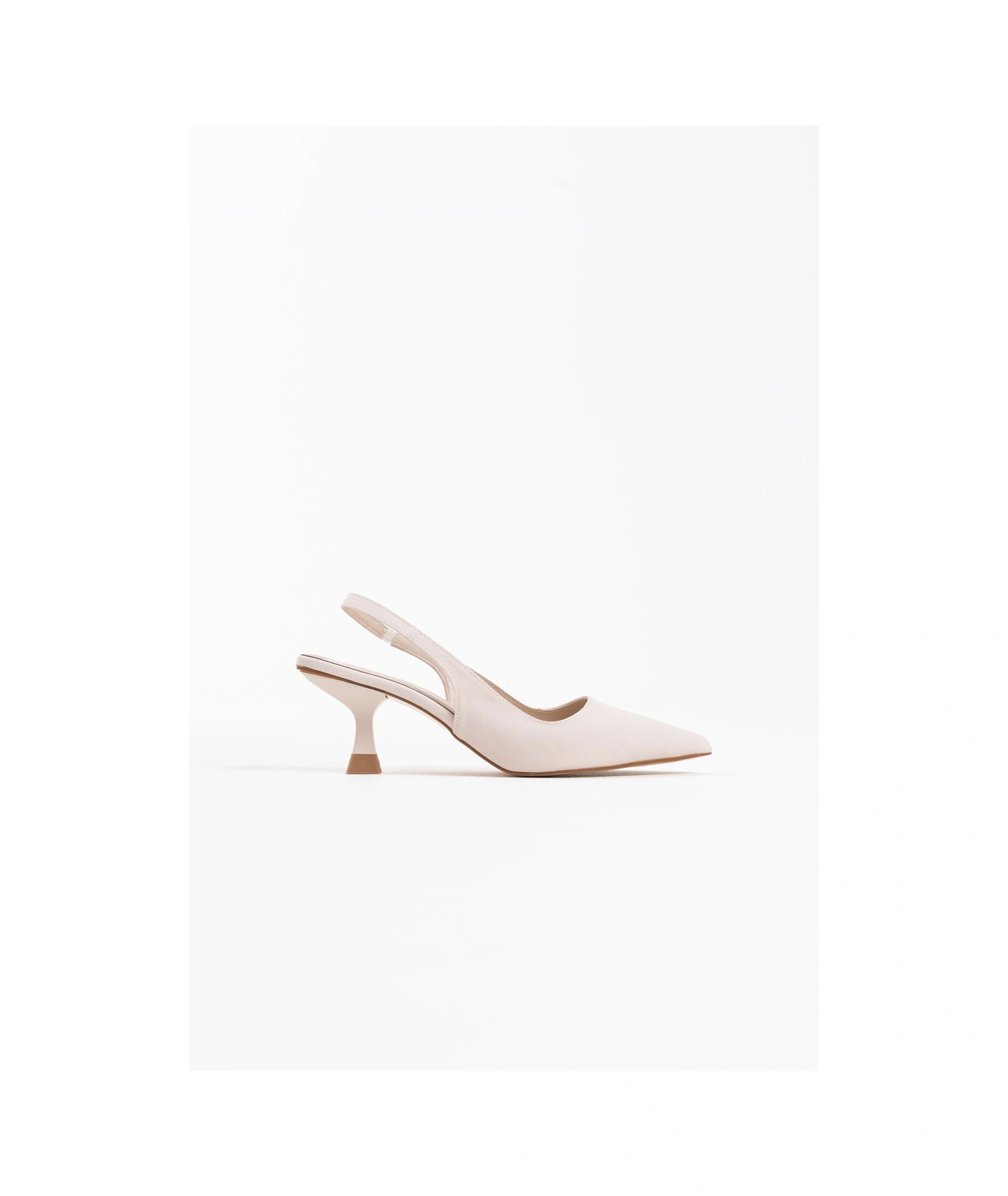 Angelica Kadın Bej Saten Topuklu Ayakkabı Muhtelif