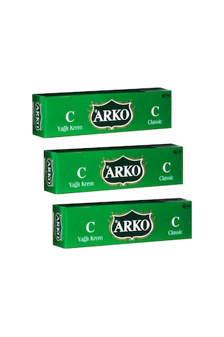 Arko Classic Yağlı Krem 3 x 20 ML