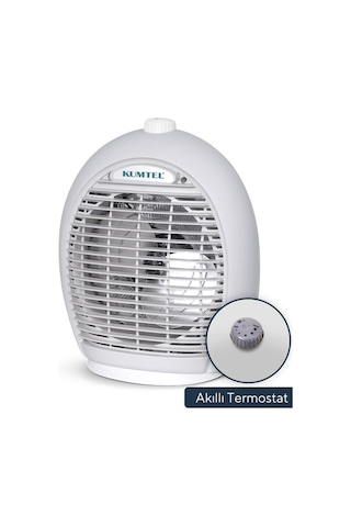 Kumtel LX-6331 T 2000 W Fanlı Isıtıcı Gri