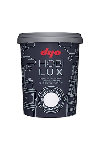Dyo Hobılux Hobı Boyası 0,9 Lt (517019339) 0001 Beyaz