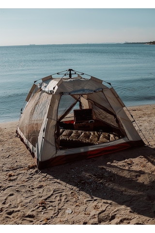 Urban Badger Asgard 3-4 Kişilik Otomatik Tenteli Çadır Bej