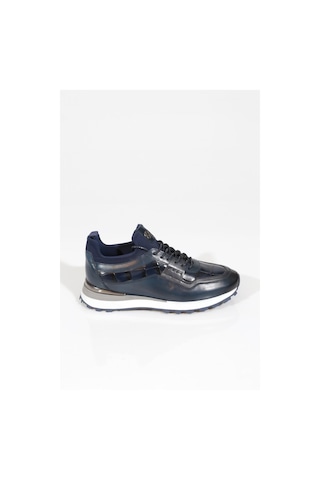 Dgn 6106 Erkek Bağcikli Sneakers Ayakkabi Lacivert