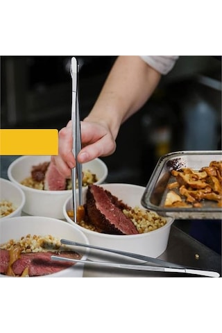 Uzun 30 Cm Çelik Cımbız Akvaryum Maşası