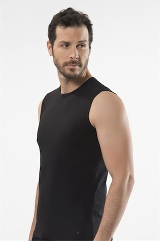 Cacharel 1303 Spor Erkek Bisiklet Yaka - Siyah