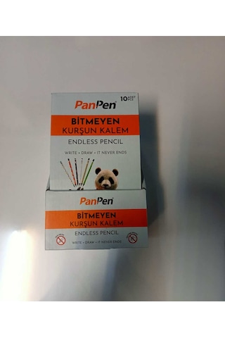 Panpen Bitmeyen Kurşun Kalem Pan716 120 Adet Siyah