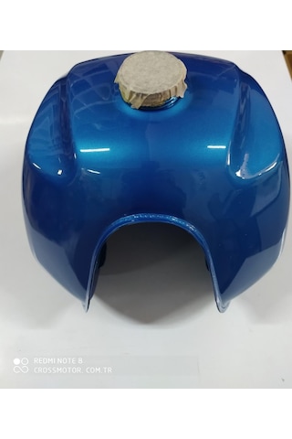 HYOSUNG RT 125 YAKIT DEPOSU MAVİ-TURUNCU
