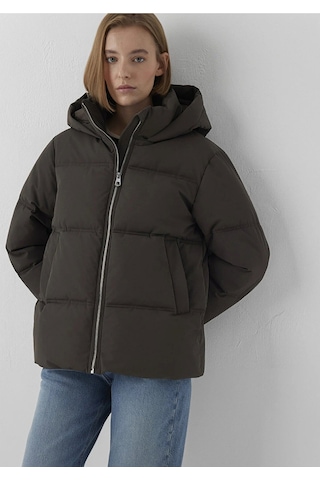 Mavi Kapsonlu Ceket Black Olive Haki