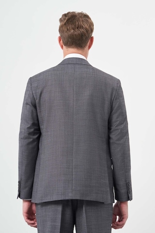 İmza Koyu Antrasit Düz Flannel Mono Yaka Tam Astar Tek Yırtmaç 2 Düğme 4 Drop Comfort Fit Classic Takım Elbise 1001245164 Koyu Antrasit