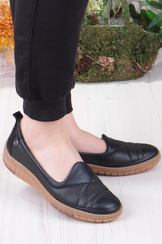 Pierre Cardin 54562 Anatomik Rahat Ürün Hakiki Deri Kadın Ayakkabı Sıyah