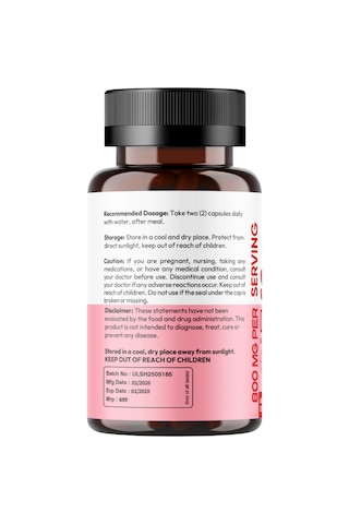 Shatavari Hint Kuşkonmazı Şatavari-asparagus Racemosus 400 Mg, 60 Kapsül