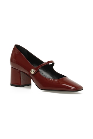 Nine West Rıvas 5pr Bordo Kadın Topuklu Ayakkabı 000000000102033926 Bordo