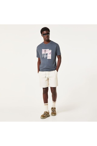 Oakley Skate Tee Erkek Tişört Oak.foa406851-oak.94a Antrasit