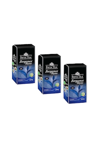 Beta Tea Bergamot Rüyası Siyah Dökme Çay 3 x 500 G
