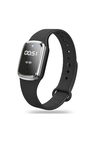 Moly Çocuk Yetişkin Siyah Ultrasonik Uyku Güvenliği Bileklik, Etkili Musluk Kovucu