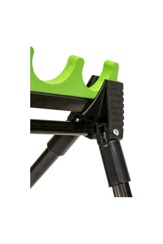 Vkemall Balık Bulucu Ayarlanabilir 2-bölmeli Olta Kamışı Tutucu Çinko Alaşımlı 4-ayak Olta Kamışı Tut Çok Renkli