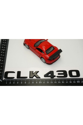 CLK 430 Bagaj Parlak Siyah ABS 3M 3D Yazı Logo