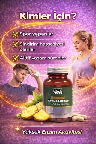 Day's Power Bromelain 30 Tablet