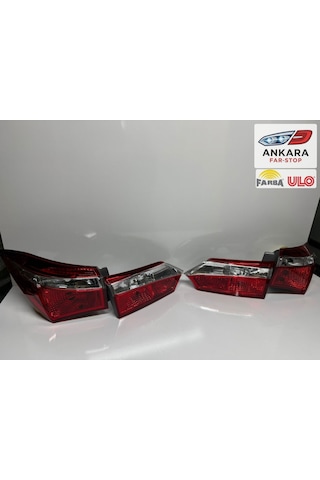 Toyota Corolla 2013 - 2015 Stop Lambası Sağ - Sol İç Ve Dış Takım  Farba - Ulo - 4 Stop -