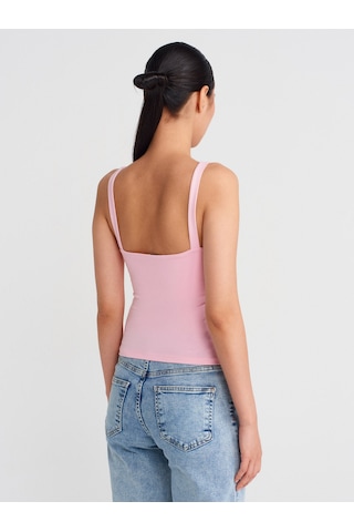Dilvin 31943 Kolsuz Top-toz Pembe Toz Pembe