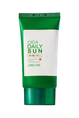 Lebelage Günlük Hassas ve Konforlu Kore Güneş Kremi Lebelage Cica Daily Sun SPF50+ PA+++ 30ml
