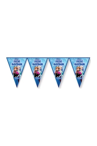 Karlar Ülkesi Frozen Elsa Lüks Doğum Günü Parti Seti 16 Kişilik Diğer